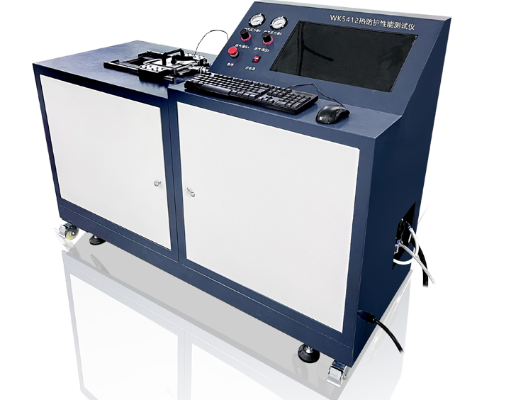 Protective clothing heat conduction tester