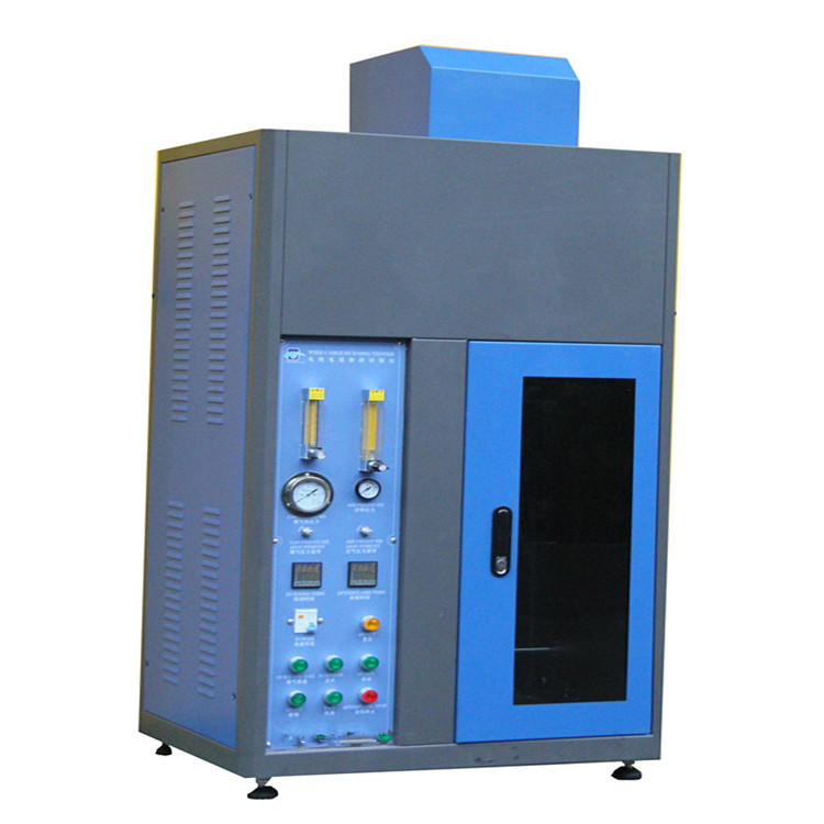 Single wire and cable vertical combustion tester