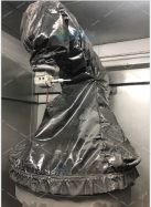 Cleaning robot protective clothing