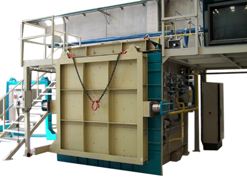 Vertical Fire Resistance Furnace for Building Components