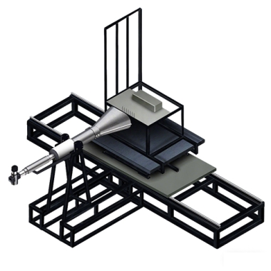 Aircraft Seat Cushion Fuel Burn Test Syste