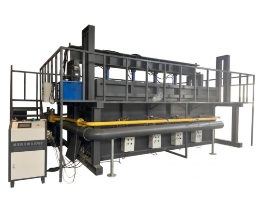 Horizontal Fire Resistance Test Furnace for Building Components