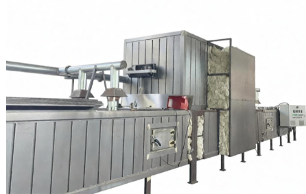 Egg Tray Moisture Drying Tunnel Oven